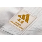 Adidas J350 Club Judo ruha arany/fehér vállcsík