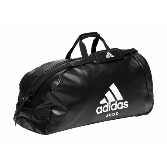 Gurulós táska "adidas martial arts" Judo fekete/fehér Nylon