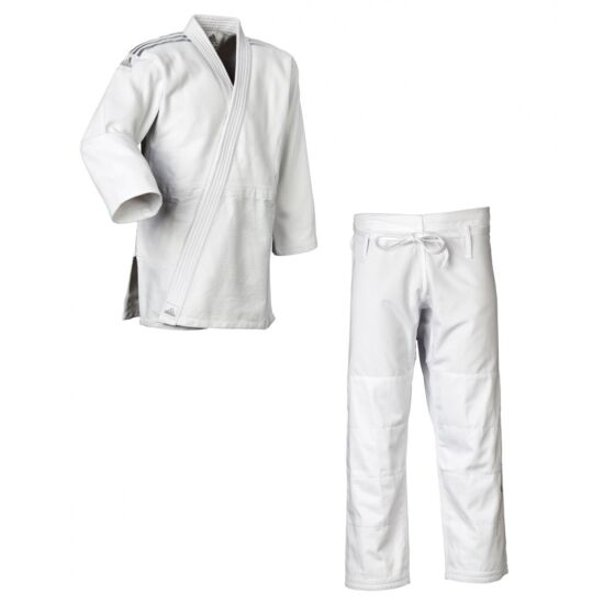 Adidas Contest J650 judo ruha ezüst vállcsík